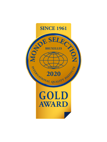 MONDE SELECTION 2020 GOLD AWARD