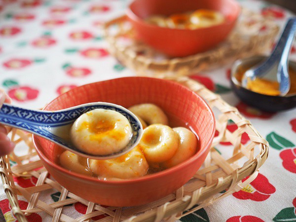 離乳食完了期 ベビポタ白玉 おだしあんかけ Baby Potage