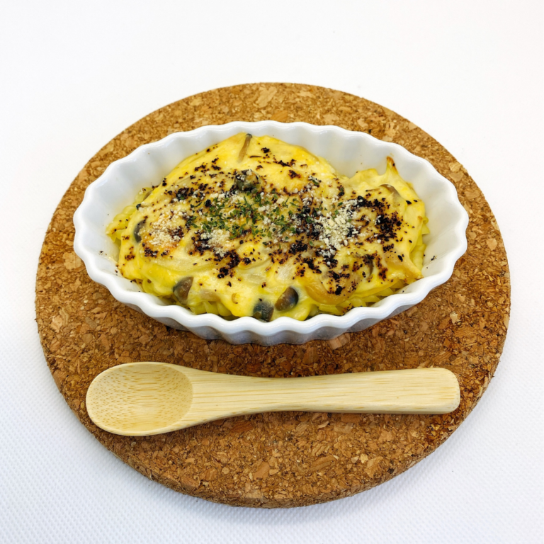 【12ヶ月頃～】とうもろこしと八丁味噌のグラタン Baby Potage